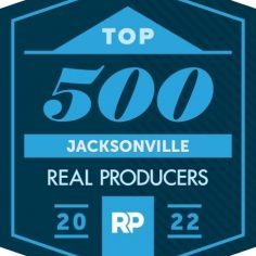thumbnail_Jacksonville Real Producers Top 500 Badge.2022
